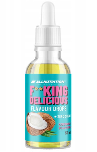 Allnutrition Fitking Delicious Flavour Drops Coconut Sugar Free 50ml