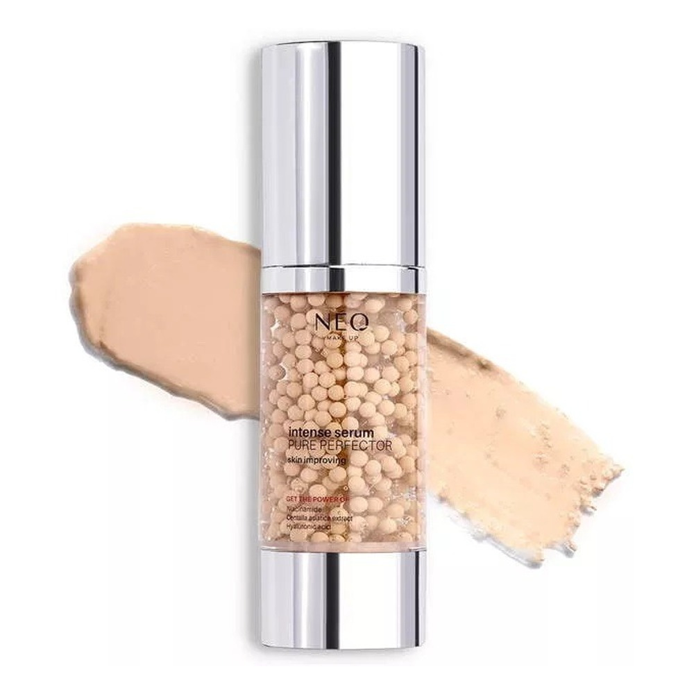 Neo Makeup Intense Serum Pure Perfector Pielęgnujący Krem-Baza Nawilżająca dla każdego Rodzaju Skóry 30ml