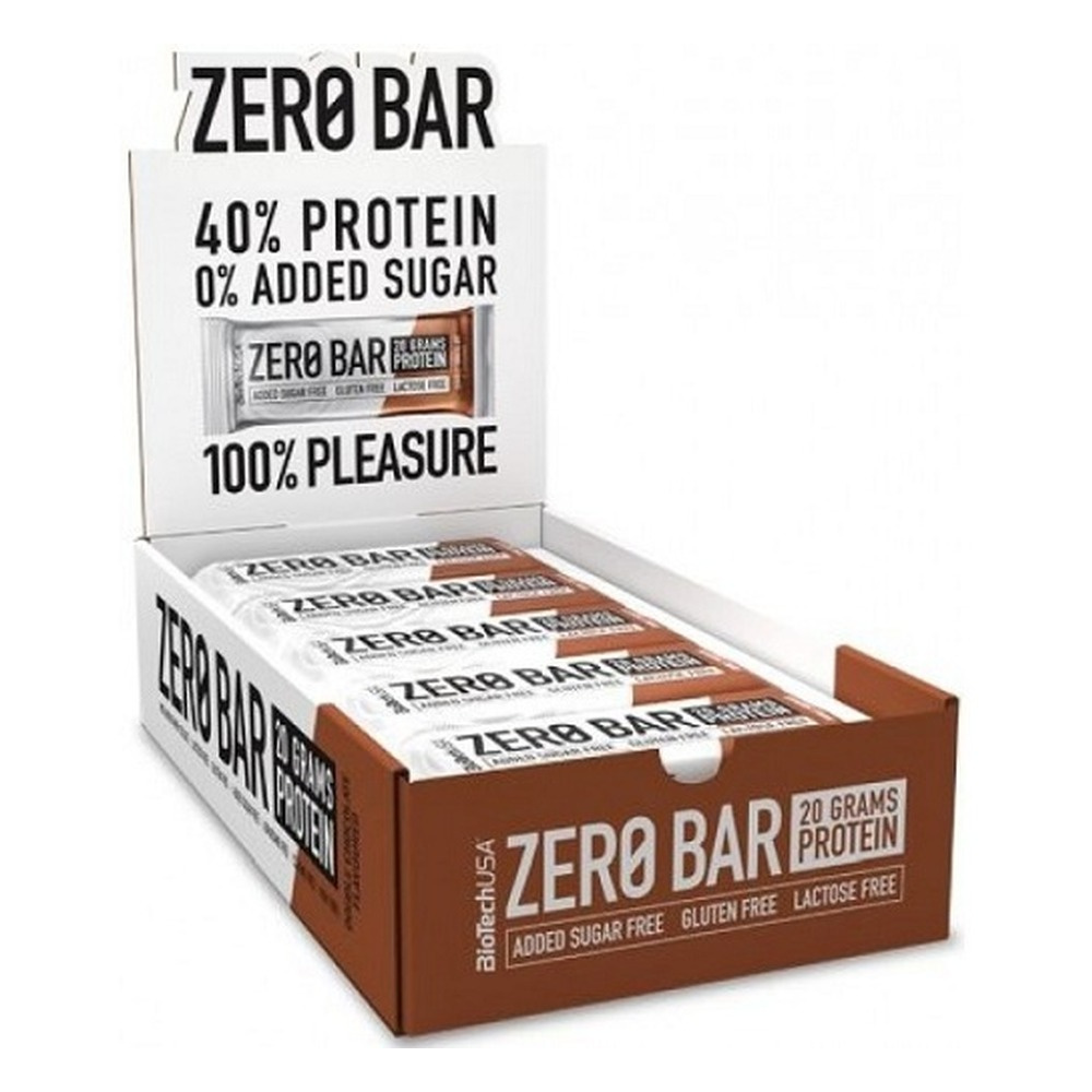 BioTechUSA Zero Bar Protein Bar, Chocolate Coconut 20 x 50g