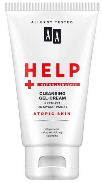 AA Help Atopic Skin Fragrance-Free Face Wash Gel for Sensitive Skin 150ml