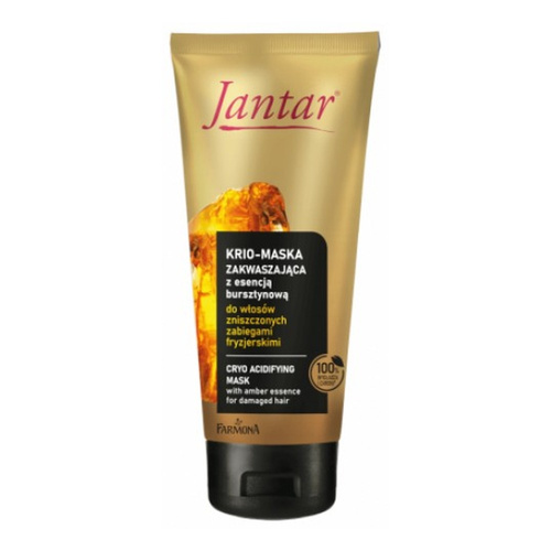 Jantar Cryo-Acidifying Mask with Amber Essence for Hair Damaged by Hairdressing Treatments 200ml