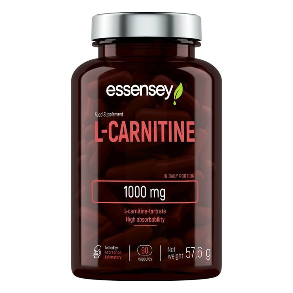 Essensey L-Carnitine 1000mg For Fat Metabolism Support 90 Capsules