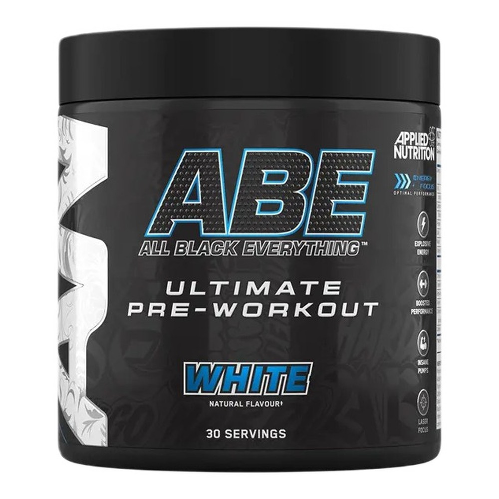 Applied Nutrition ABE All Black Everything Suplement Sportowy w Proszku White 375g