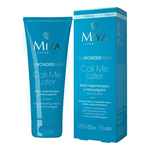 Miya myWONDERbalm Call Me Later Regenerujący Krem z Mikroalgami 75ml