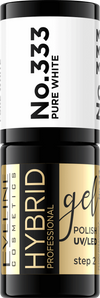 Eveline Hybrid Professional Lakier Hybrydowy Nr 333 Pure White 5ml