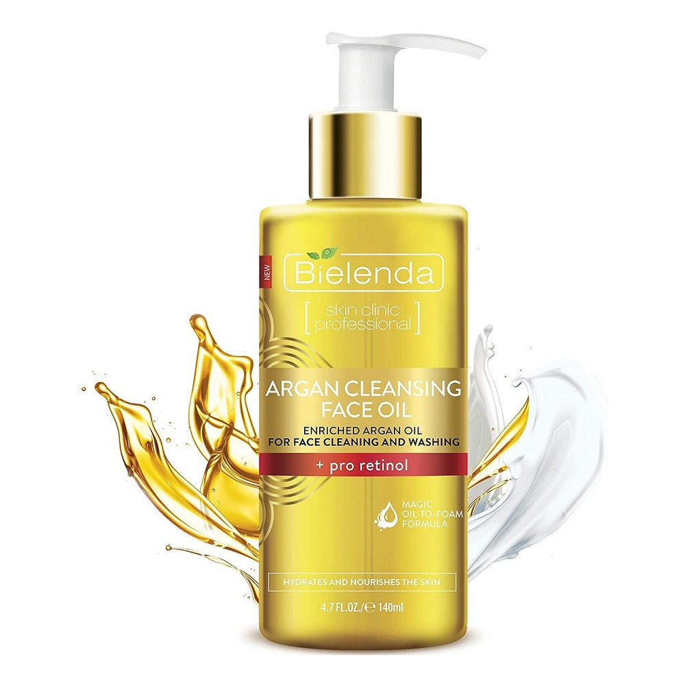 Bielenda Argan Oil for Face Cleansing and Washing 140ml
