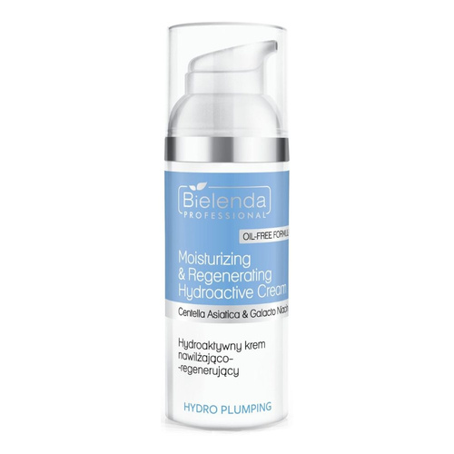 Bielenda Professional Hydro Plumping Hydroaktywny Krem Nawilżająco-Regenerujący 50ml