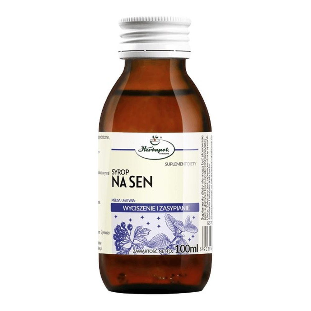 Herbapol Syrup for Better Sleep with Melissa and Hawthorn 100ml