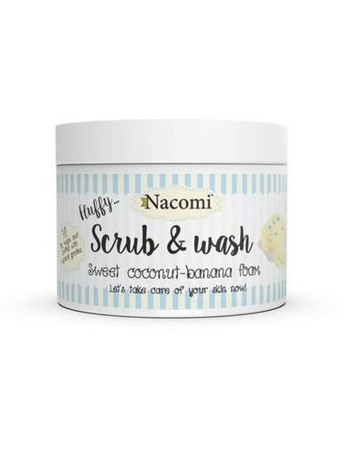NACOMI Peeling - Washing Foam - Sweet Coconut - Banana Foam 180ml