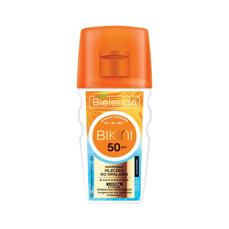 Bielenda Bikini Protective Sun Waterproof Body Lotion SPF 50 High Protection 125ml Best Before 28.02.26