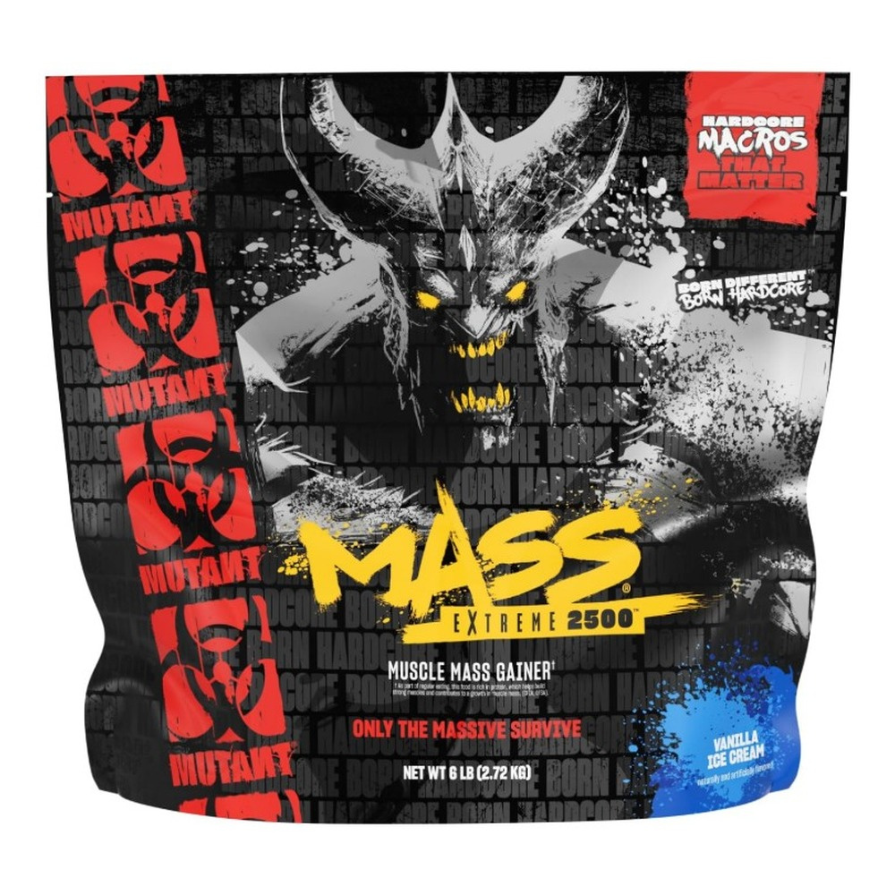 Mutant Mass Extreme 2500 Wysokokaloryczny Gainer Na Budowę Masy Mięśniowej 2720g