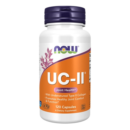 Now Foods UC-II Undenatured Type II Collagen Wspiera Stawy 120 Kapsułek