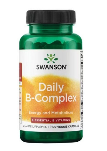 Swanson B-Complex Daily Wsparcie w Sytuacjach Stresowych 100 Kapsułek