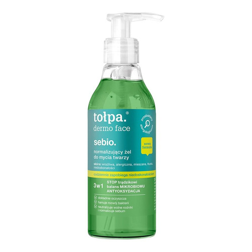 Tołpa Dermo Face SEBIO NORMALIZING FACE WASH GEL 195ml