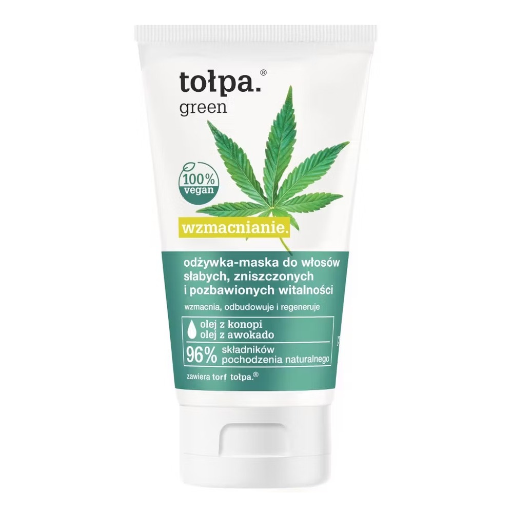Tołpa green strengthening conditioner - mask for weak, damaged and lack of vitality hair 150ml