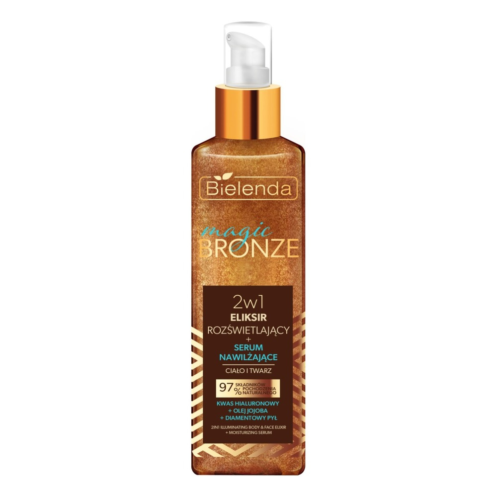 Bielenda Magic Bronze 2in1 Illuminating Elixir Face Body Serum 150ml