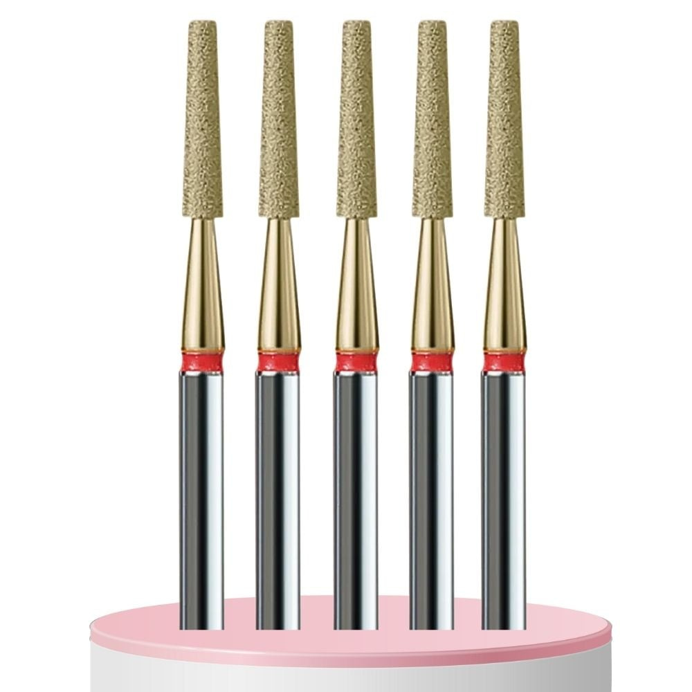 IQ Nails Frezy Diamentowe Stożek ZRN 2.1mm 5szt