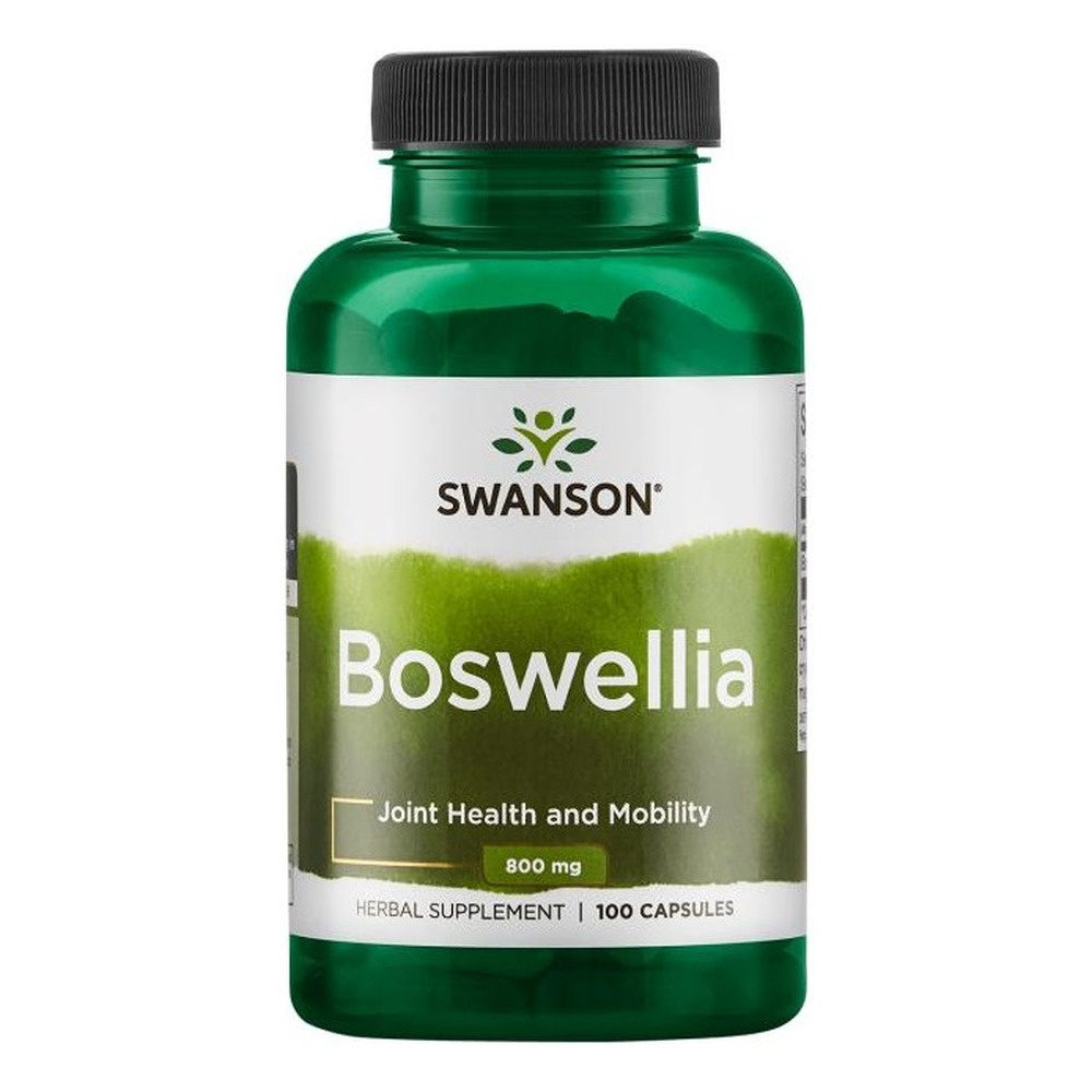 Swanson Boswellia Kadzidłowiec 400mg Wspiera Zdrowie Kości i Stawów 100 Kapsułek