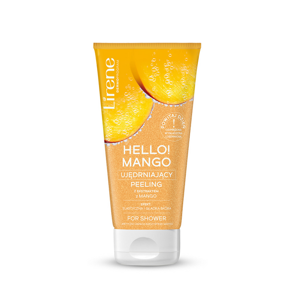 Lirene Hello Mango! Ujędrniający Peeling do Ciała z Ekstraktem z Mango 175g