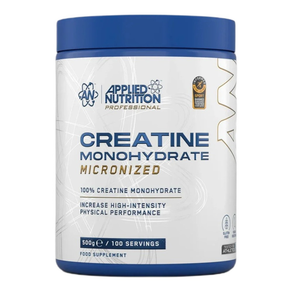 Applied Nutrition Monohydrat Kreatyny Mikronizowany w Proszku Na Poprawę Wydolności Fizycznej 500g