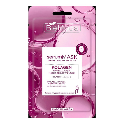 Bielenda Collagen Wygładzająca Maska-Płatek Serum 1pc