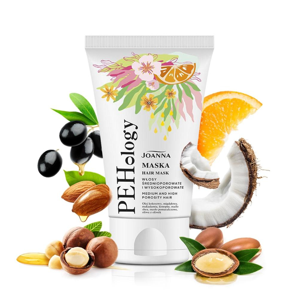 Joanna PEHology Mask for Medium and High Porosity Hair 150g