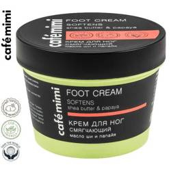 CAFE MIMI Softening Foot Cream Shea Butter And Papaya 110ML