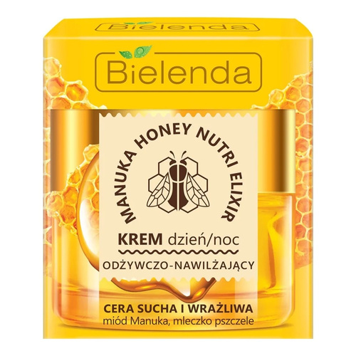 Bielenda Manuka Honey Nutri Elixir Nourishing Moisturizing Cream Day and Nght 50ml