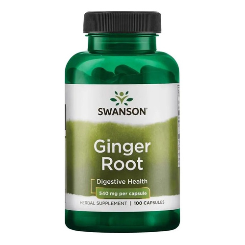 Swanson Ginger Root 540mg 100 Capsules