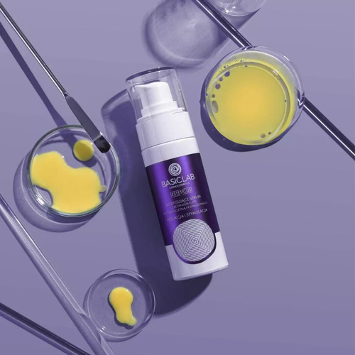 BasicLab Dermocosmetics Correcting Serum with Retinal 0.07% Phytosphingosine and Carnosine 2.0 Reduction and Stimulation for Problematic Skin 30ml