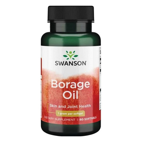 Swanson Borage Oil 1000mg 60 Softgels