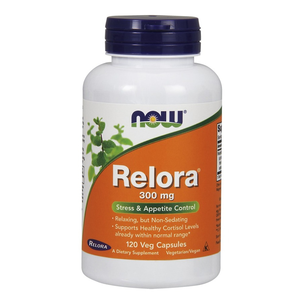 Now Foods Relora 300mg Supports Body in States of Nervous Tension 120 Capsules