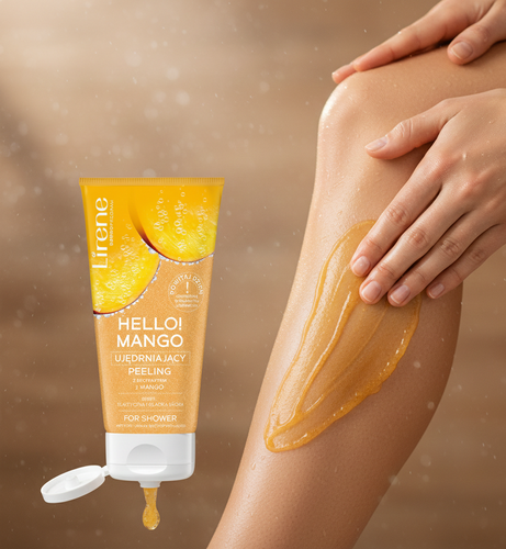 Lirene Hello Mango! Ujędrniający Peeling do Ciała z Ekstraktem z Mango 175g