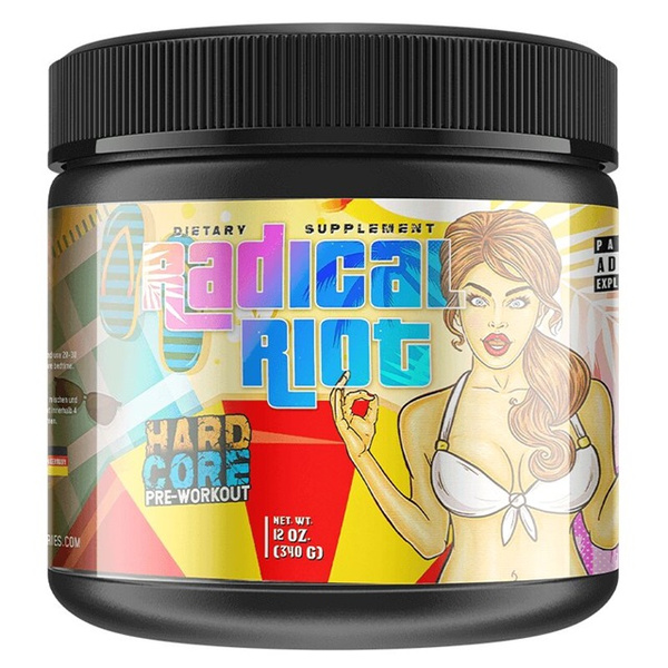 American Supps Radical Riot V3 Pre-Workout Booster for Focus Power and Energy 340g