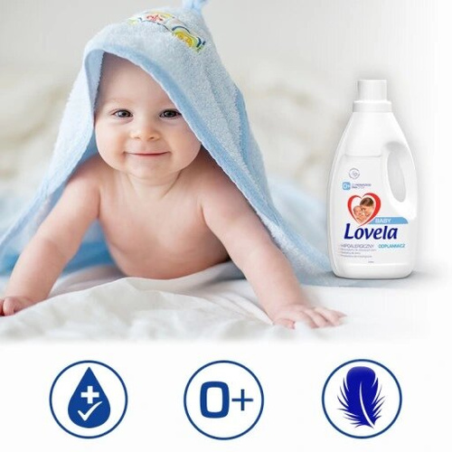 Lovela Baby Odplamiacz w Żelu do Ubranek Niemowlęcych i Dziecięcych 1L