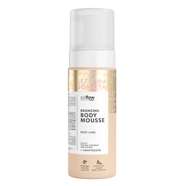 So!Flow by Vis Plantis Brązująca Pianka do Ciała 170ml Best Before 27.11.25
