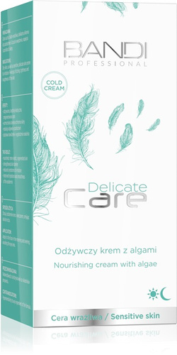 Bandi Delicate Care Regenerujący Krem z Algami dla Skóry Wrażliwej i Delikatnej 50ml