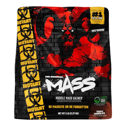 Mutant Mass Triple Carbohydrate-Protein Supplement Chocolate 2270g