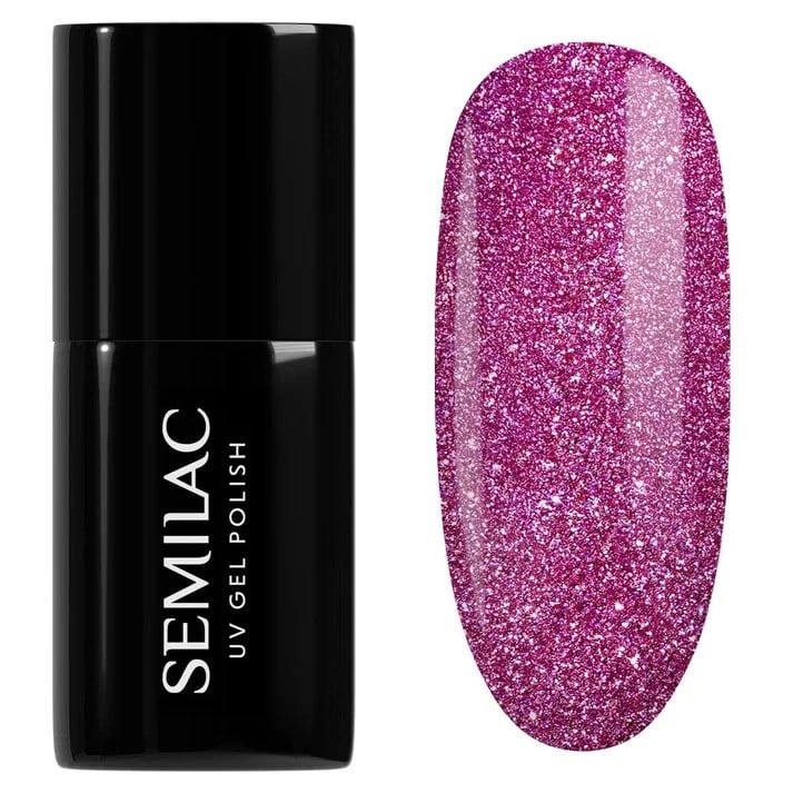Semilac Time To Shine Lakier Hybrydowy 462 Pink Bubbles 7ml