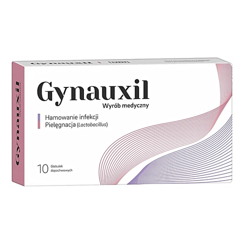 Zdrovit Gynauxil Moisturising Pessaries with Hyaluronic Acid 10 Pieces