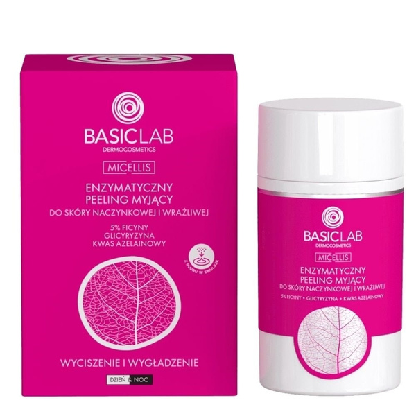 BasicLab Micellis Oczyszczający Peeling Enzymatyczny 35g