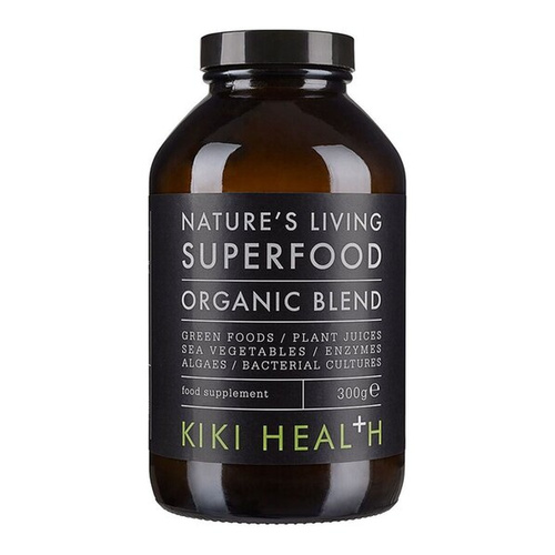 KIKI Health Nature's Living Superfood Powder Blend For Digestive Support and Alkalising 300g