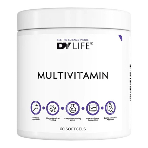 Dorian Yates DY LIFE Multiwitamina 60 Kapsułek Miękkich