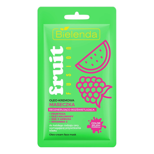 Bielenda Fruit Fusion Oleo Regenerująco-Rozjaśniająca Maseczka w Kremie 8g