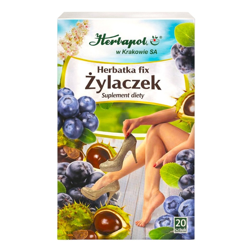 Herbatka ŻYLACZEK fix 20x2g HERBAPOL KRAKÓW