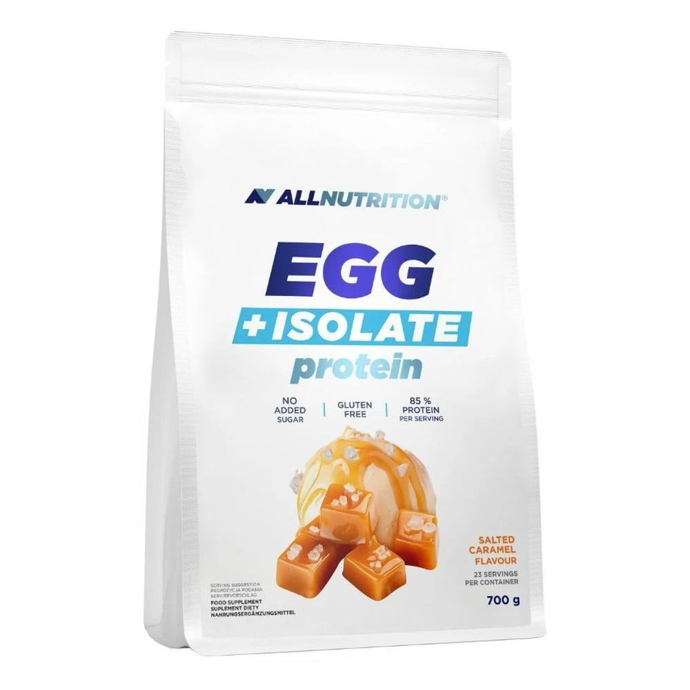 Allnutrition Białko jajeczne + izolat, Słony karmel 700g