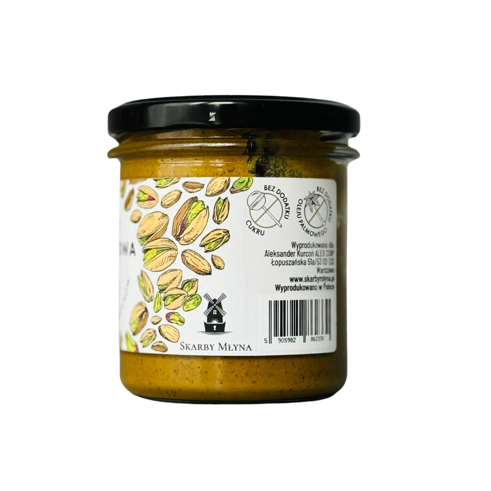 Młyn Kopytowa Treasures of the Mill 100% Natural Pistachio Paste 250g