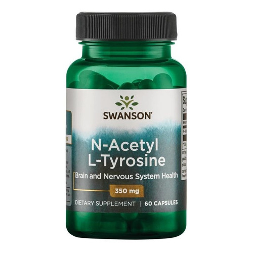 Swanson N-Acetyl L-Tyrosine 350mg 60 Kapsułek