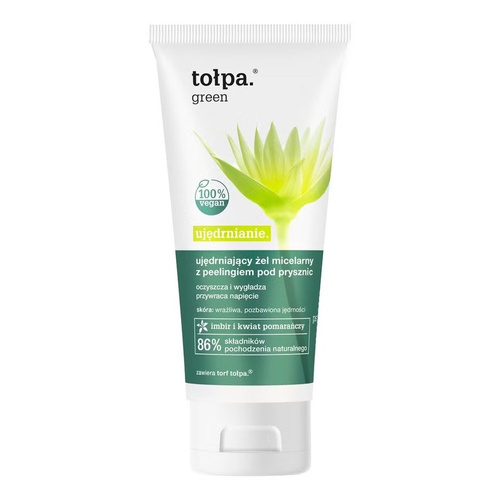 Tolpa Green Firming Shower Gel With Scrub 200ml