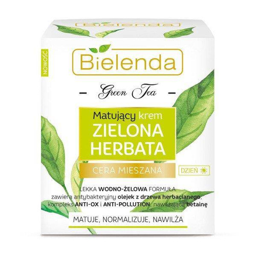 Bielenda Zielona Herbata Krem Matujący do Cery Mieszanej na Dzien 50ml